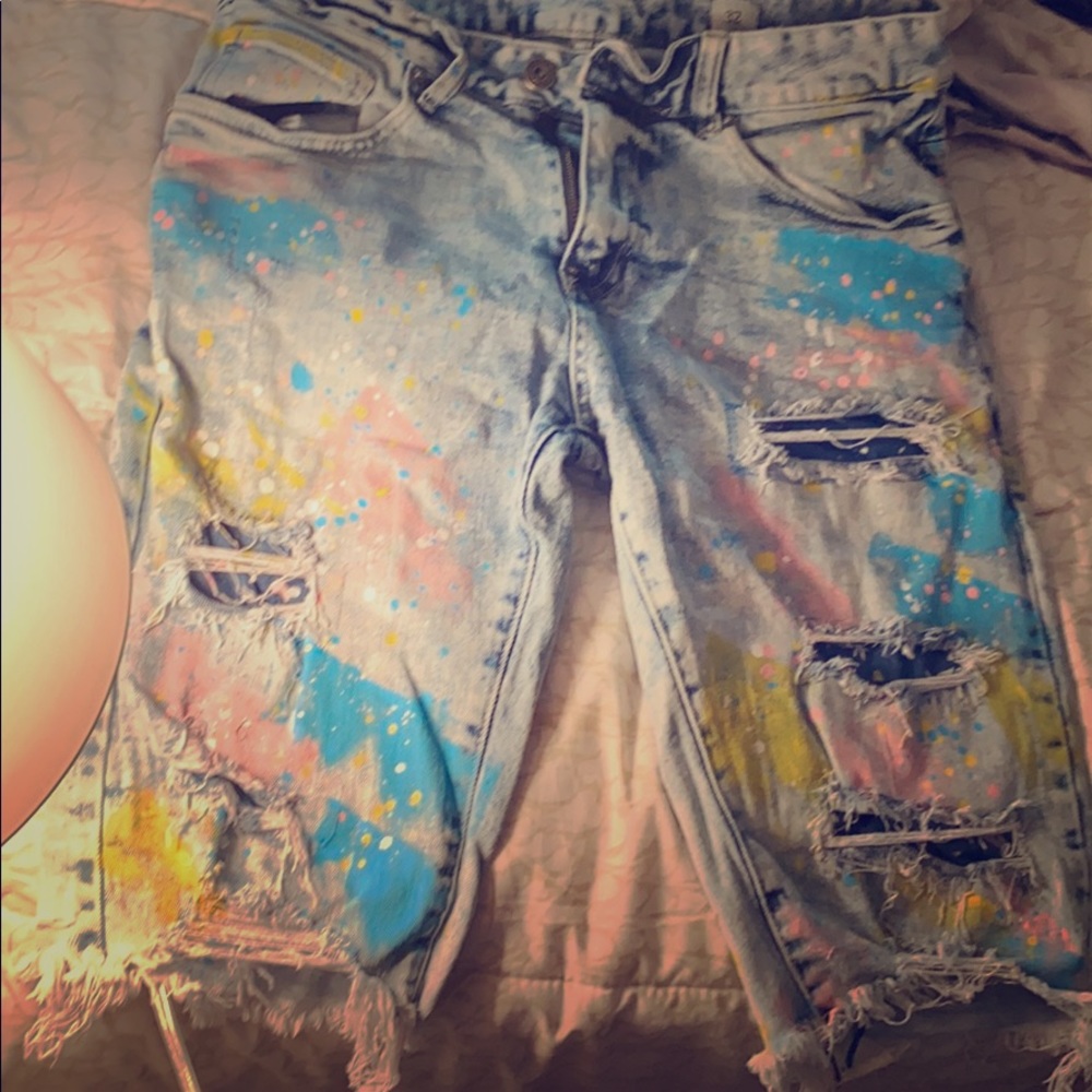 selling some smoke rise jeans